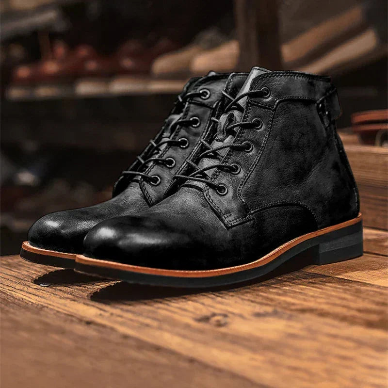 Hunter | Herren Stiefel mit Schnürsenkeln