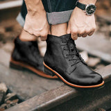 Hunter | Herren Stiefel mit Schnürsenkeln