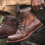 Hunter | Herren Stiefel mit Schnürsenkeln
