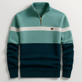 ELSTON HERITAGE PULLOVER MIT VIERTELZIP