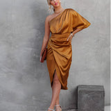 Ella™ - Elegantes Seiden-Abendkleid