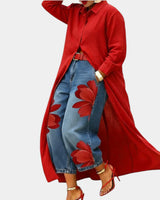 Céliane | Weitgeschnittene Jeans & Kleid Ensemble