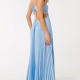 Tansy - Sommerglanz Halter Maxi Kleid