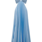 Tansy - Sommerglanz Halter Maxi Kleid