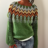Benti | Geometrischer Pullover