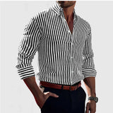 Riley™ – Elegantes gestreiftes Hemd