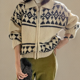 Cair | Pullover mit Knopfleiste aus Wolle