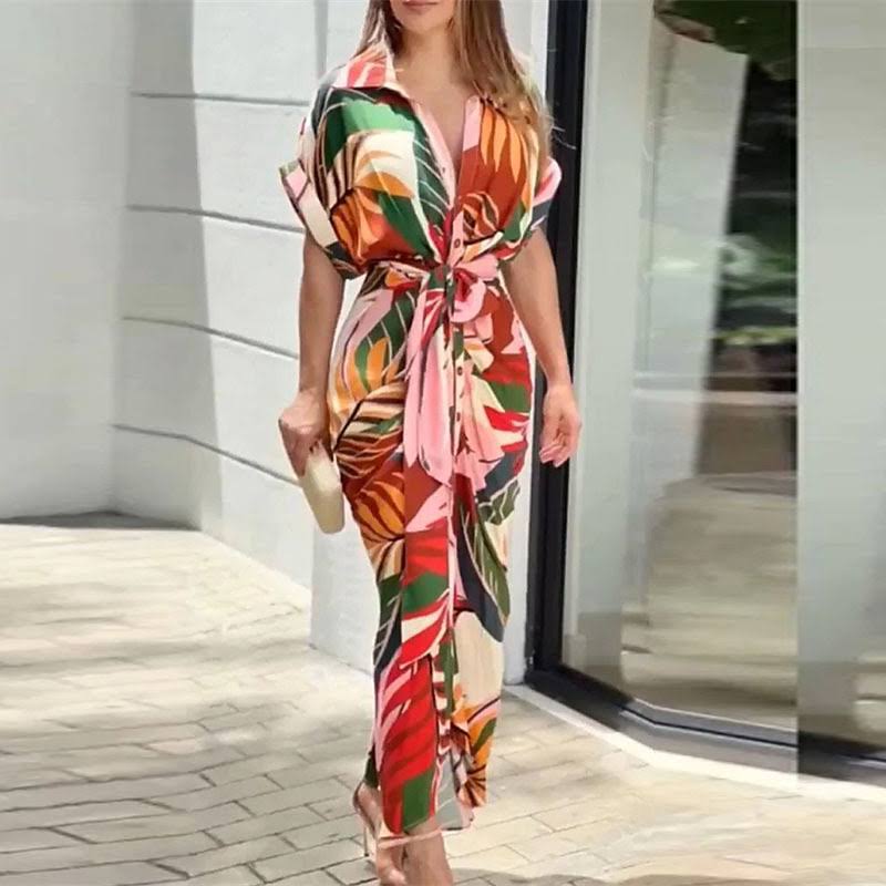 Amalia | Luxe Wickel Maxi Kleid (Fast ausverkauft)