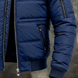 Herren Vintage Isolierte Outdoor-Jacke - Warm und Gepolstert