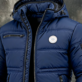 Herren Vintage Isolierte Outdoor-Jacke - Warm und Gepolstert