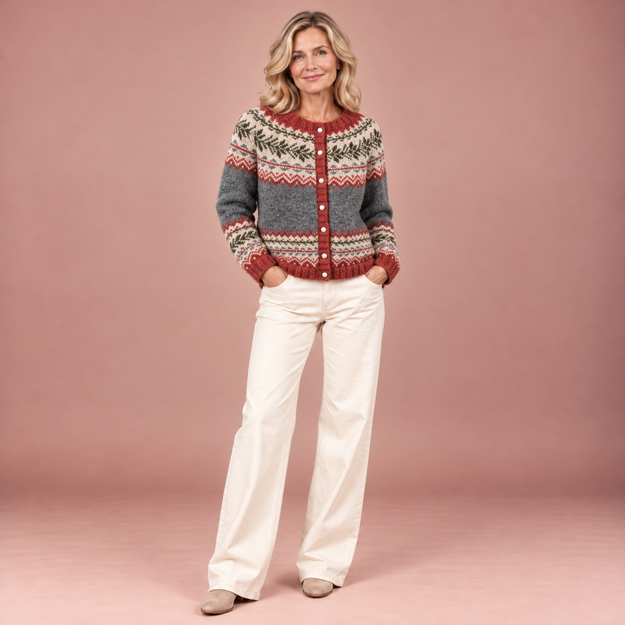 Jessica | Vintage-Strickjacke