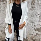 Hannah - Eleganter Langärmeliger Wickelpulli