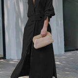 Arwen - Maxikleid mit V-Ausschnitt