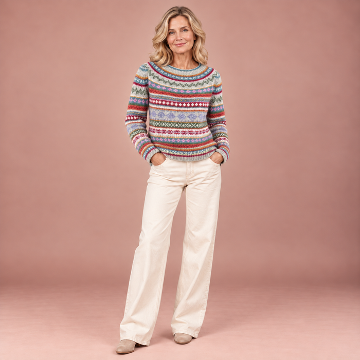 Keira | Vintage-Strickpullover