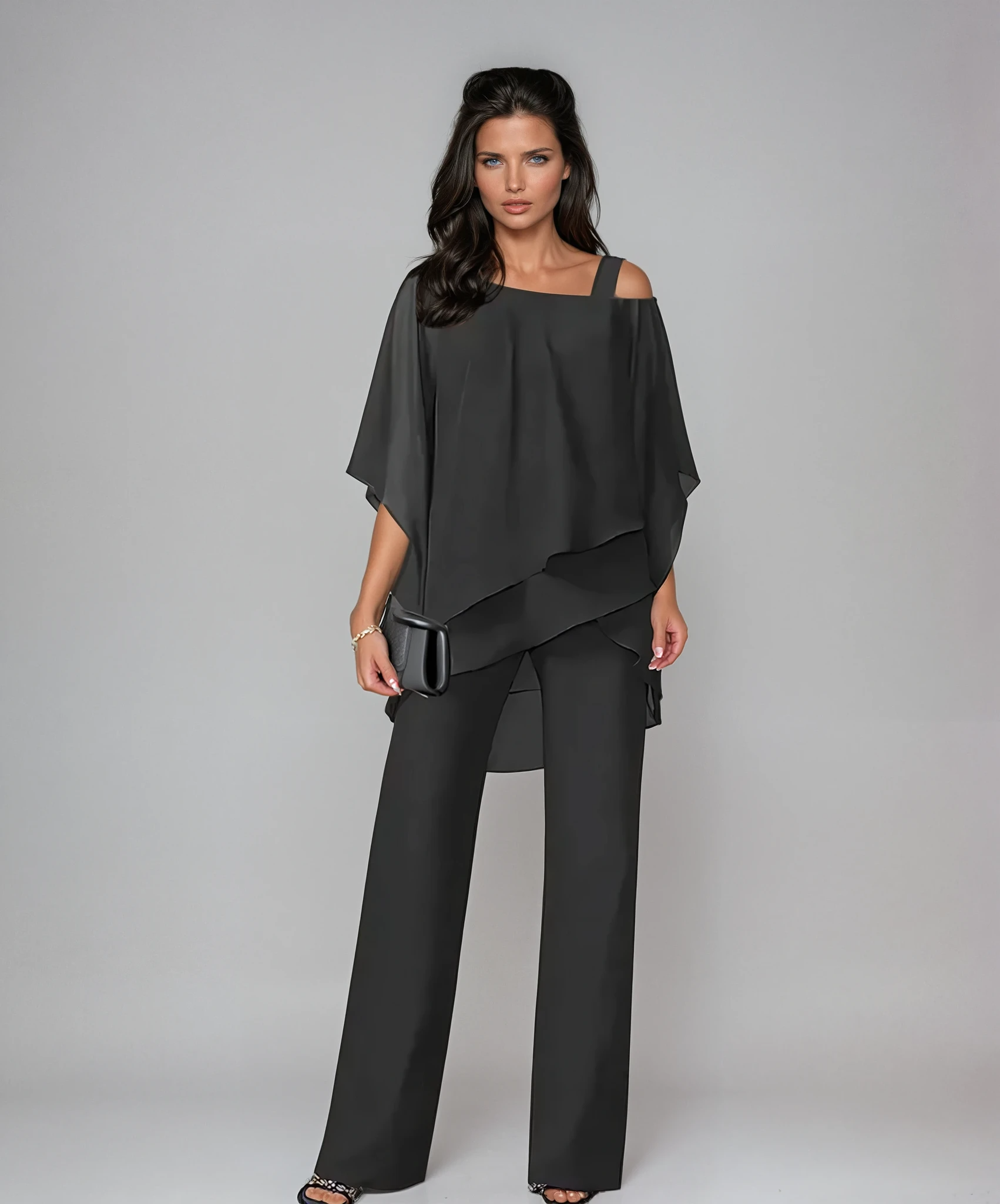 Mariella™ Lagen-Look Zweiteiliges Ensemble
