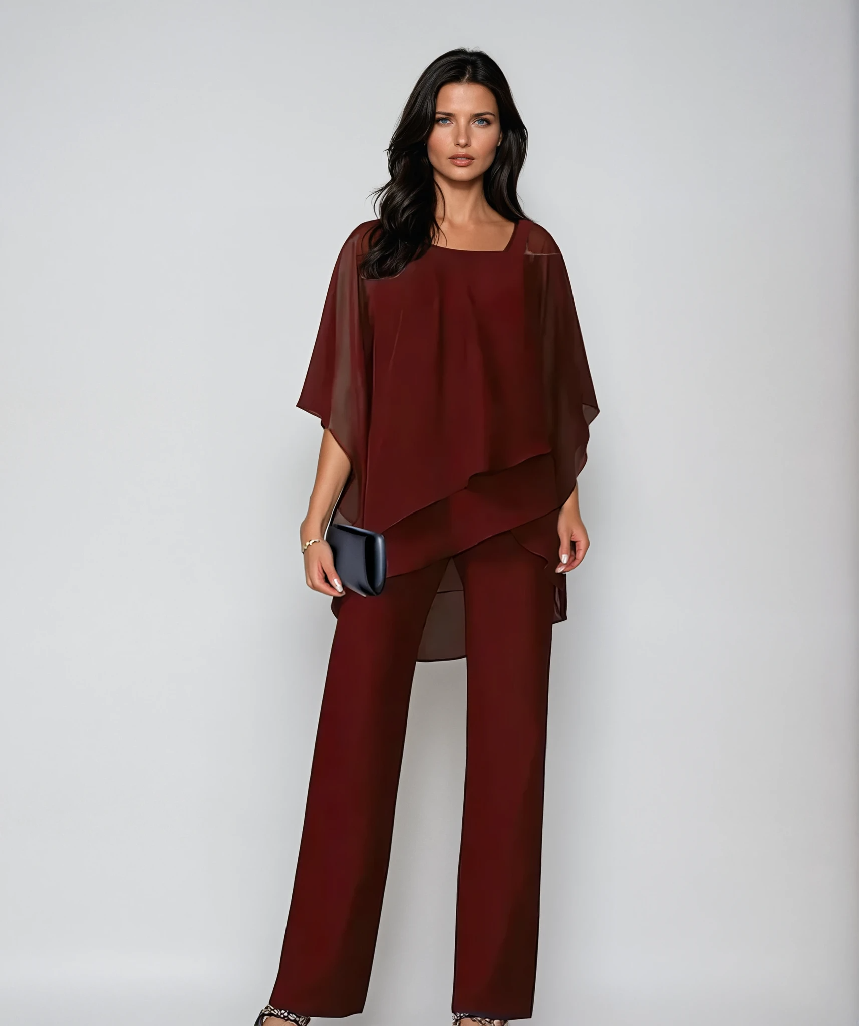 Mariella™ Lagen-Look Zweiteiliges Ensemble