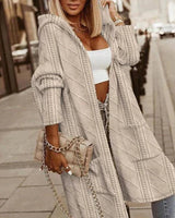 Ellen™ - Bequemer Kapuzen-Cardigan