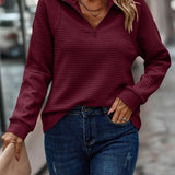 Viola - Eleganter Pullover Mit V Ausschnitt