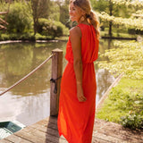 Lisa | Luftiges Sommer-Midi-Kleid