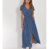 Suzanne – Elegantes Kleid mit V-Ausschnitt