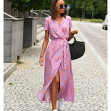 Suzanne – Elegantes Kleid mit V-Ausschnitt
