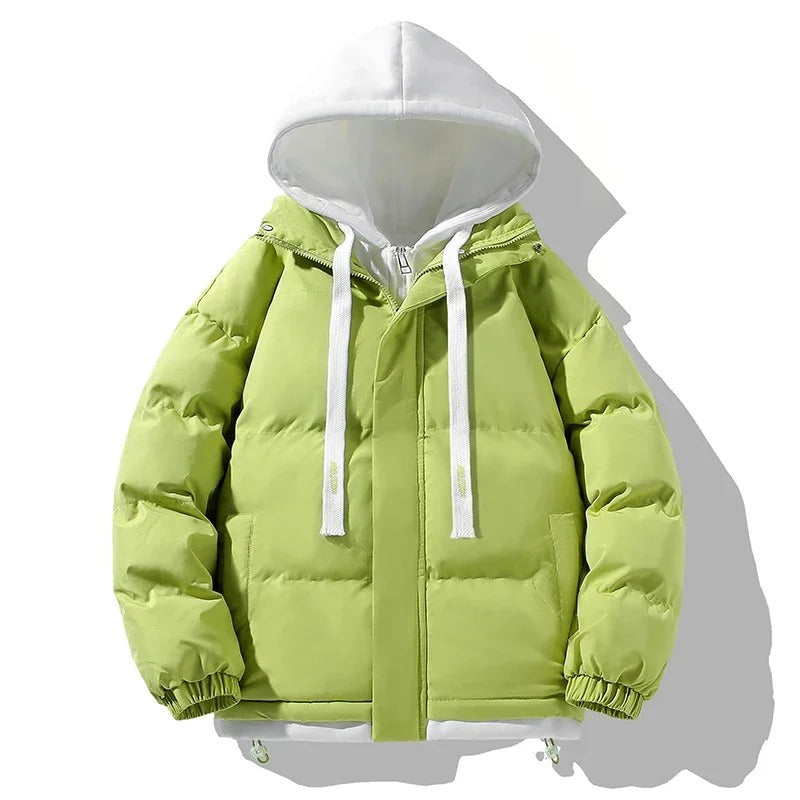 Lässige Pufferjacke