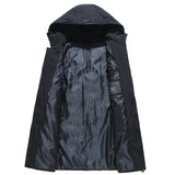 Lange Winterjacke