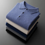 Tobias™ | Kaschmir Polo Business Pullover