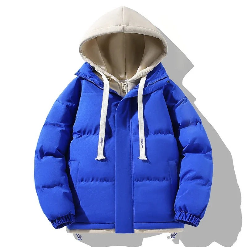 Lässige Pufferjacke