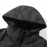 Lange Winterjacke