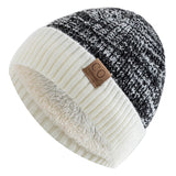 Vintage Vibe Mütze | Retro gefütterte Wintermütze mit lässigem Strickdesign