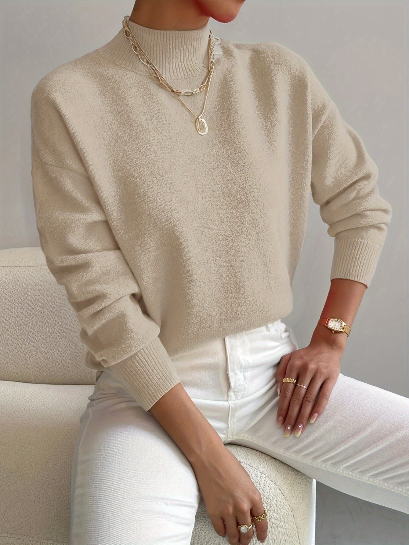 Donna™ – Klassischer Rollkragenpullover