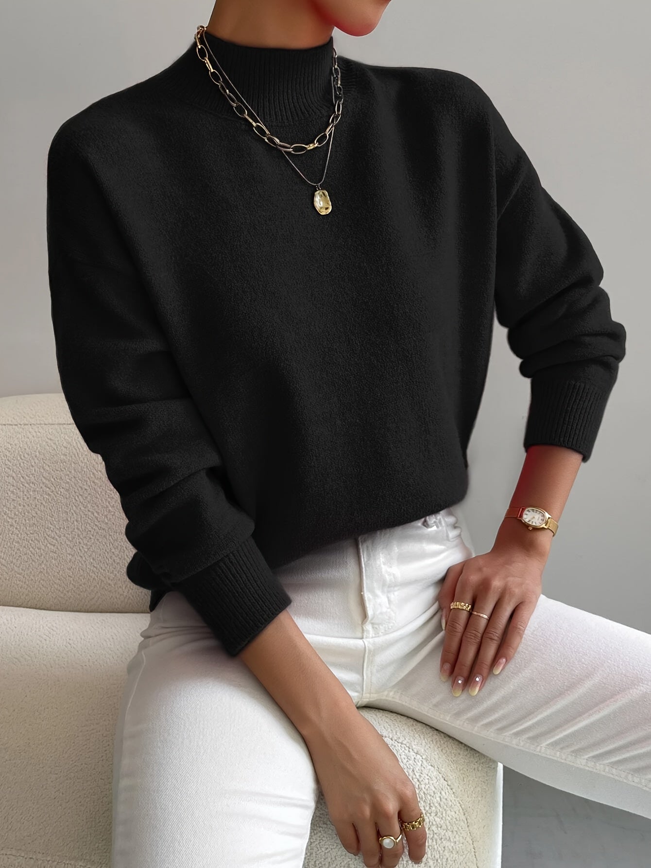 Donna™ – Klassischer Rollkragenpullover