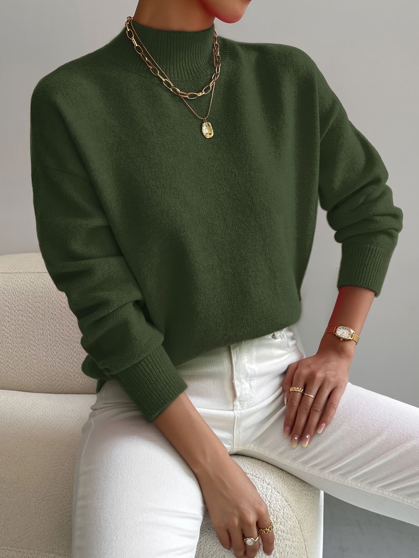 Donna™ – Klassischer Rollkragenpullover