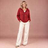 Marie | Bequemer Strickcardigan mit Kapuze