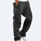 Jay | Herren Cargo-Hosen mit Taschen und Kordelzug
