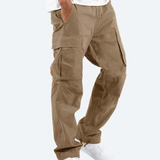 Jay | Herren Cargo-Hosen mit Taschen und Kordelzug