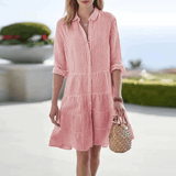 Lolita | Leichtes und Luftiges Gestreiftes Kleid