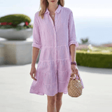 Lolita | Leichtes und Luftiges Gestreiftes Kleid