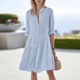 Lolita | Leichtes und Luftiges Gestreiftes Kleid