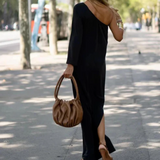 Zoe - Elegantes Und Leichtes One-shoulder-kleid