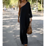 Zoe - Elegantes Und Leichtes One-shoulder-kleid