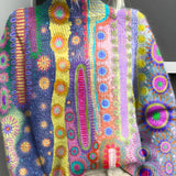 Daphne - Bunte Strickrollkragenpullover