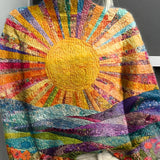 Simone - Fröhlicher Bunter Rollkragenpullover