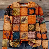 Evelien - Weicher Patchwork-Pullover