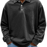 William™ - Vintage Langarm-Polo
