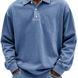 William™ - Vintage Langarm-Polo