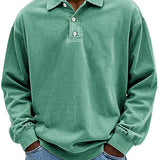 William™ - Vintage Langarm-Polo