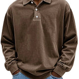 William™ - Vintage Langarm-Polo