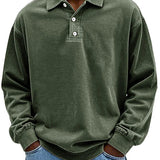 William™ - Vintage Langarm-Polo